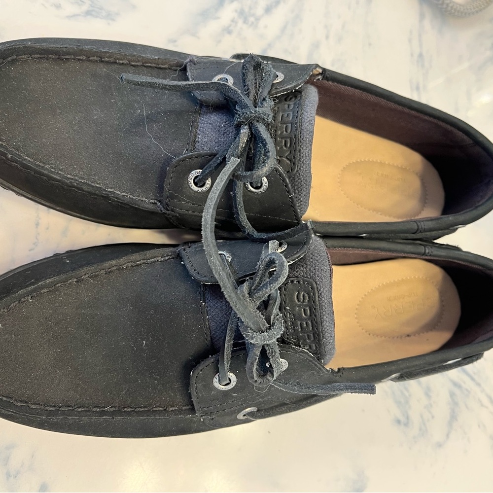 Sperry Women's Black Loafers